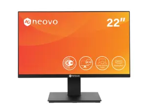 AG Neovo LA-2202, 54.6 cm (21.5"), 1920 x 1080 pixels, Full HD, LCD, 5 ms, Black
