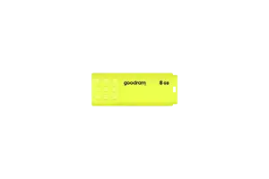 "Goodram UME2", 8 GB, A tipo USB, 2.0, 20 MB/s, dangtelis, geltonos spalvos