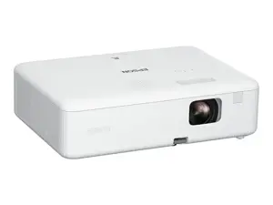 Epson CO-W01, 3000 ANSI liumenų, 3LCD, WXGA (1200x800), 16:10, 635-9601,2 mm (25-378"), 0,9-10,4 m