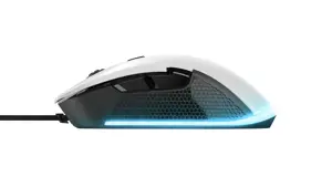 "Trust GXT 922W YBAR", dešinysis, optinis, A tipo USB, 7200 DPI, juodas, baltas