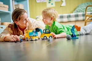 LEGO DUPLO 10475 3 in 1 Construction Vehicles