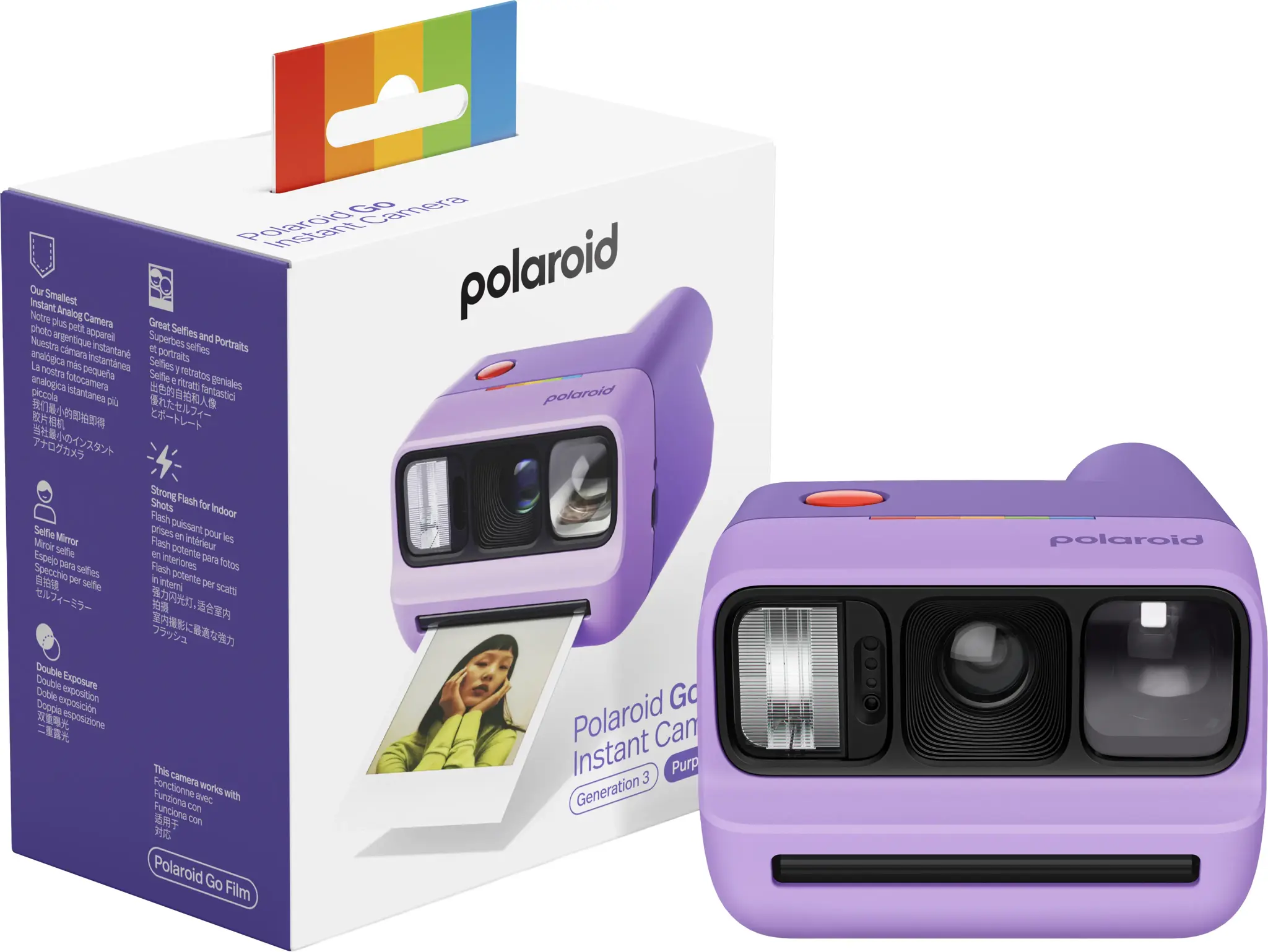 Polaroid Go Gen 3, purple