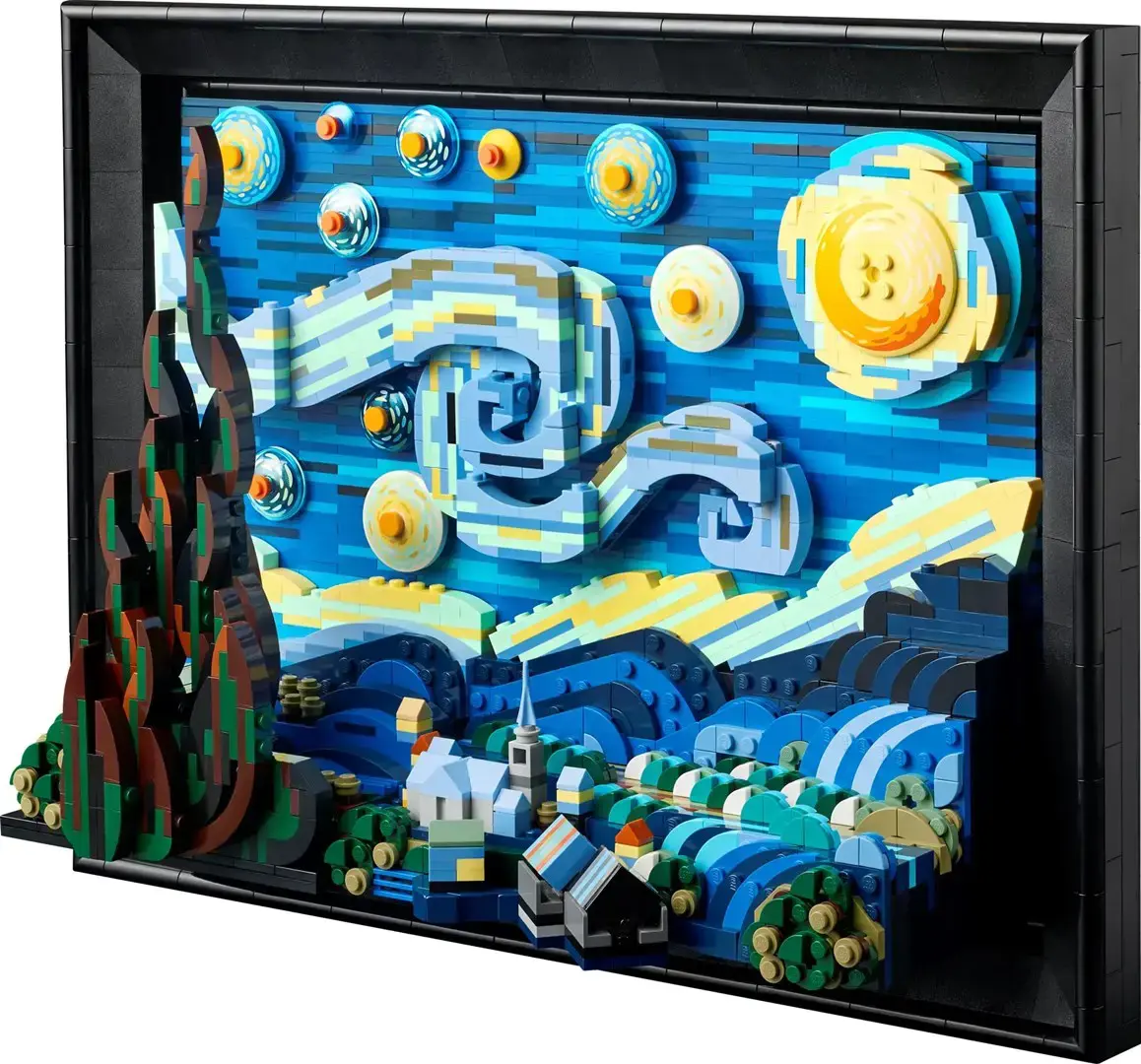 LEGO IDĖJOS 21333 ŽVAIGŽDĖTA NAKTIS - VINCENTAS VAN GOGAS