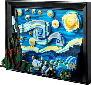 LEGO IDĖJOS 21333 ŽVAIGŽDĖTA NAKTIS - VINCENTAS VAN GOGAS