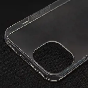 Plonas 1 mm dėklas iPhone 15 Pro Max 6,7" permatomas