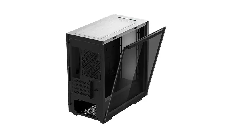 "DeepCool MACUBE 110 WH", "Midi Tower", Kompiuteris, Baltas, "micro ATX", Mini-ITX, Akrilonitrilo-butadieno stirenas (ABS), SPCC, Grūdintas stiklas, Žaidimams