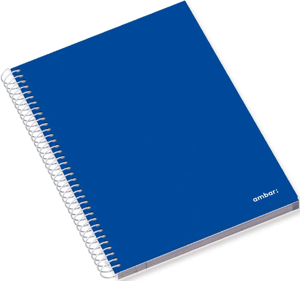 A5 PP Cover 80F 70G Ambar School Sq