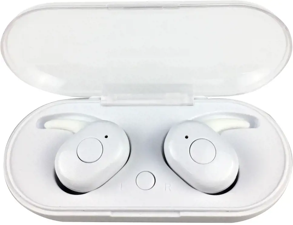 "Omega" belaidės ausinės "Freestyle FS1083", baltos spalvos