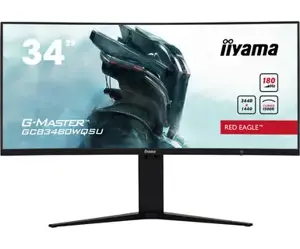 iiyama G-MASTER GCB3480WQSU-B1, 86.4 cm (34"), 3440 x 1440 pixels, UltraWide Quad HD, LCD, 0.4 ms, …