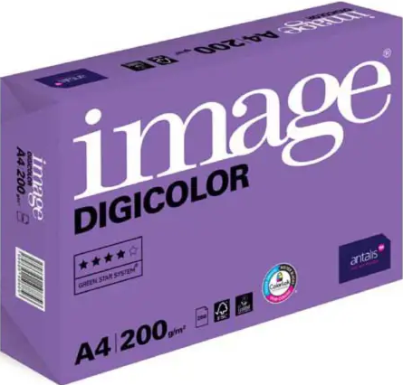 Biuro popierius Image Digicolor, A4, 200g (250)  0701-035