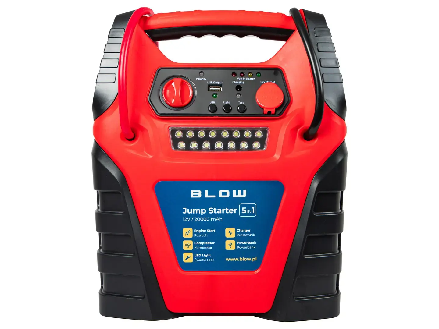 Jump Starter compressor rectifier 5in1"