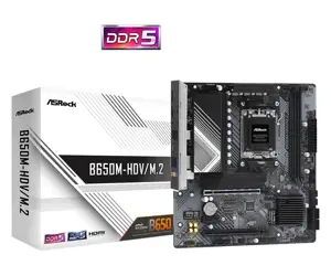 ASROCK B650M-HDV/M.2 AM5 2xDDR5 2xPCIe x16