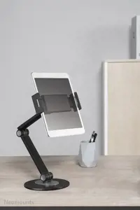 "Neomounts by Newstar" planšetinio kompiuterio stovas, Mobilusis telefonas/išmanusis telefonas, Planšetinis kompiuteris/UMPC, Pasyvus laikiklis, Stalas, Juodas