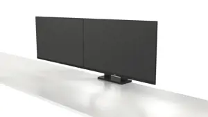 DELL dvigubo monitoriaus laikiklis - MDA20, 10 kg, 48,3 cm (19"), 68,6 cm (27"), reguliuojamas aukštis, juodas