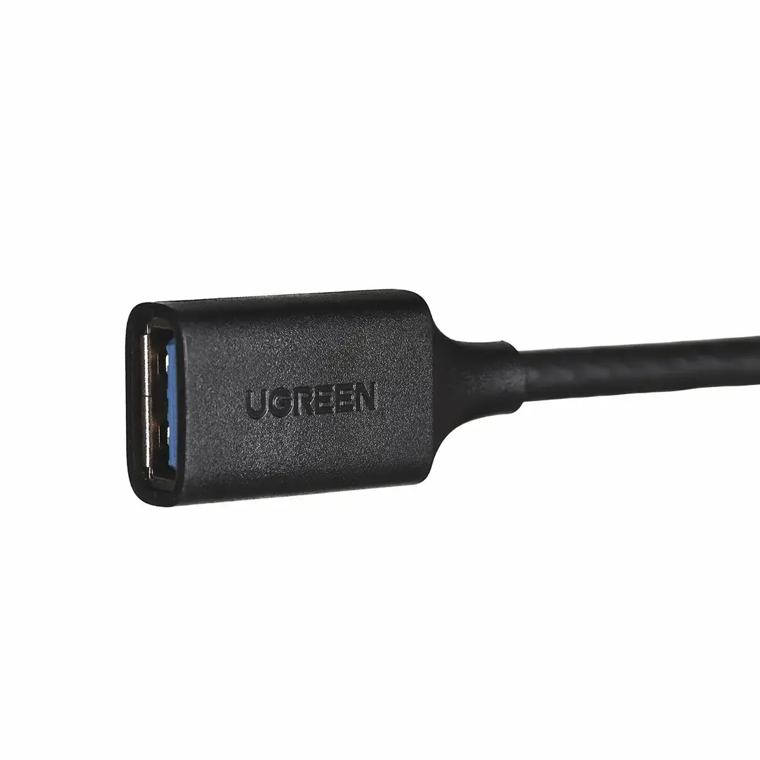 Ugreen 30701, 0.15 m, USB C, USB A, USB 3.2 Gen 1 (3.1 Gen 1), Black