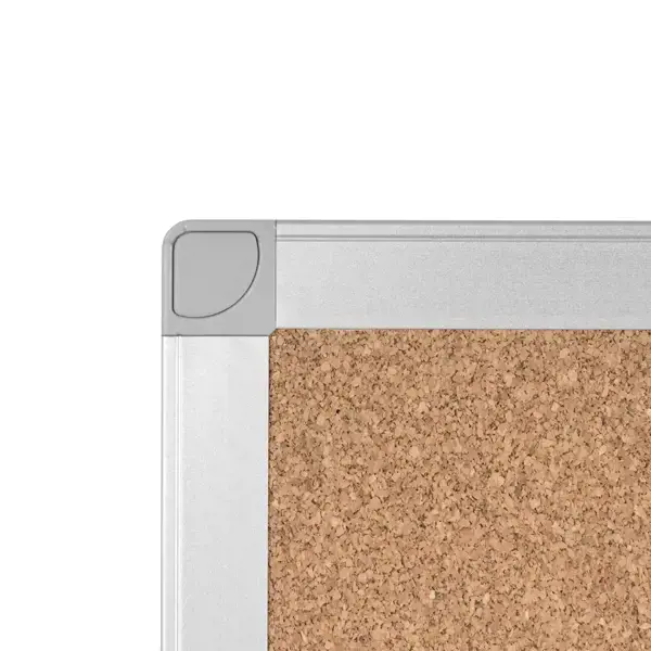 Kamštinė lenta BI-OFFICE AYDA 60x45, aliuminio rėmas