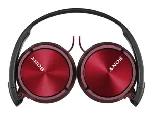 "Sony MDR-ZX310", laidinės, 10 - 24000 Hz, muzikinės, 125 g, ausinės, raudonos spalvos