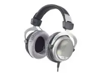 Beyerdynamic DT 880 pusiau atviros stereofoninės ausinės, laidinės, ant ausų, juodos, sidabrinės