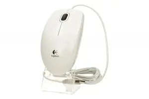 LOGITECH B100 optinė pelė balta USB verslui