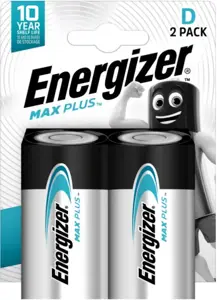 Energizer battery Max Plus Alkaline D CHP2