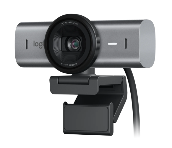 Logitech MX Brio 705 for Business Internetinė kamera, 8.5 MP, 4K Ultra HD 4096x2160, USB-C, Graphite