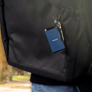 Išorinis SSD diskas TRANSCEND ESD410C 1TB USB-C 3D NAND Įrašymo greitis 2000 MBajtų/sek Skaitymo greitis 2000 MBajtų/sek TS1TESD410C