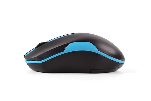 A4-TECH A4TMYS46037 Pelė A4TECH V-TRACK G3-200N-1 Black+Blue WRLS