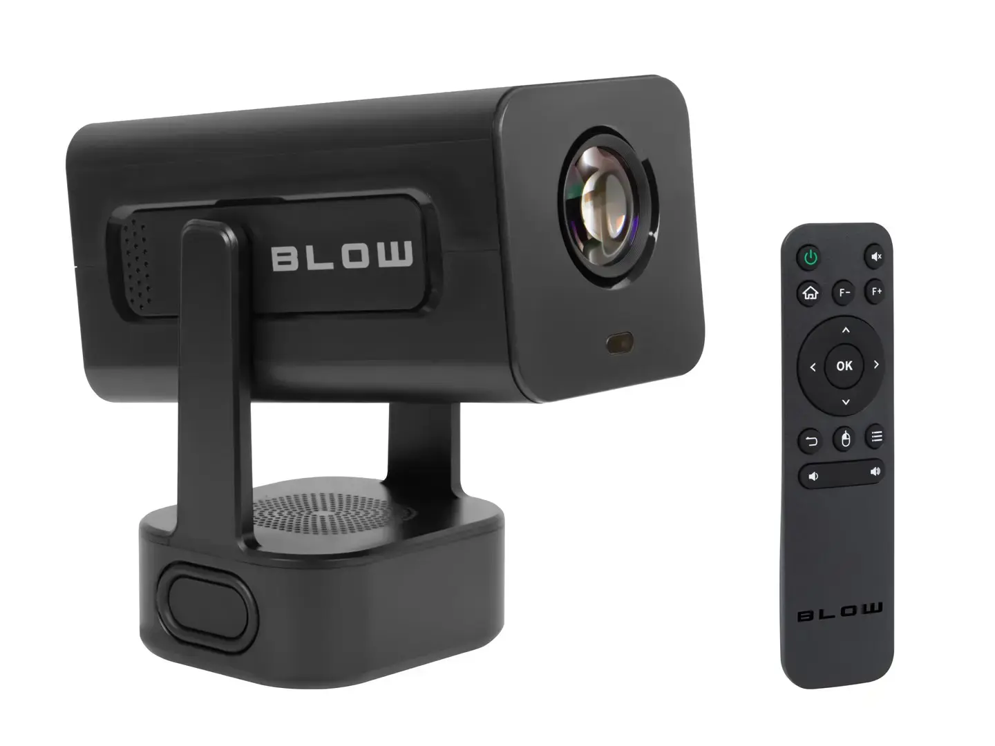 Portable projector BLOW AndroidTV HD Cinema SOUND + BLACK case