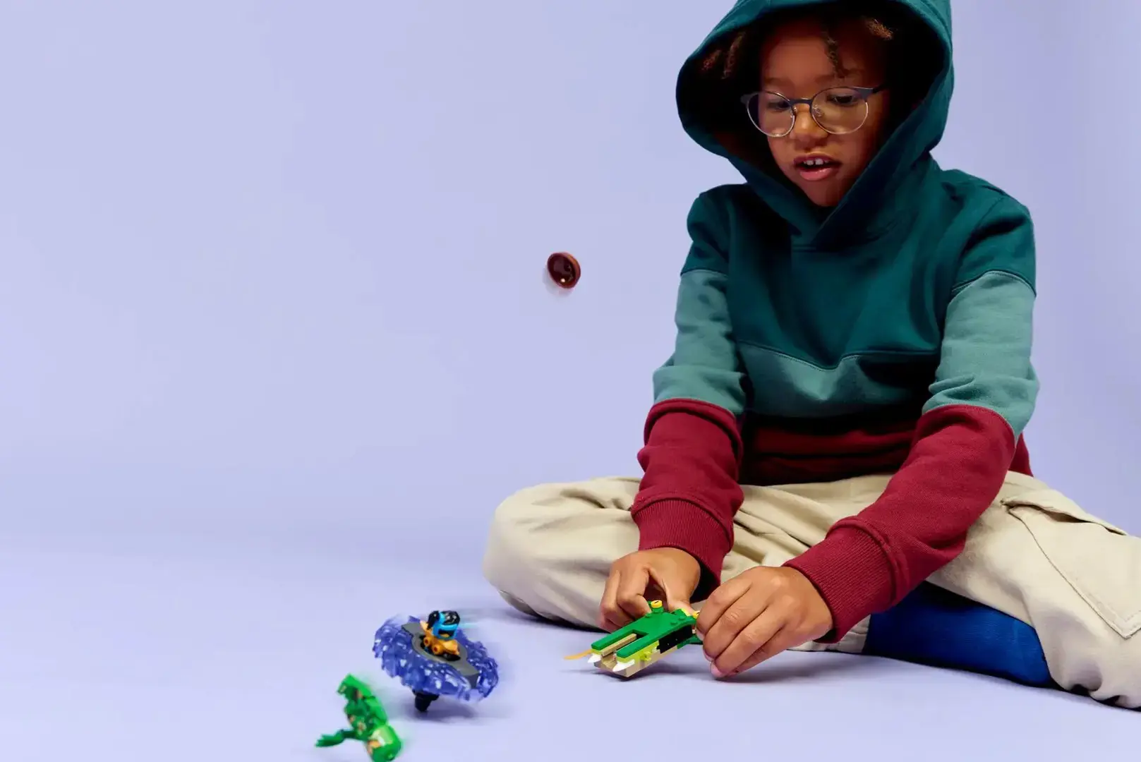 LEGO NINJAGO 71849 Nya vs Elemental Monster Spinner