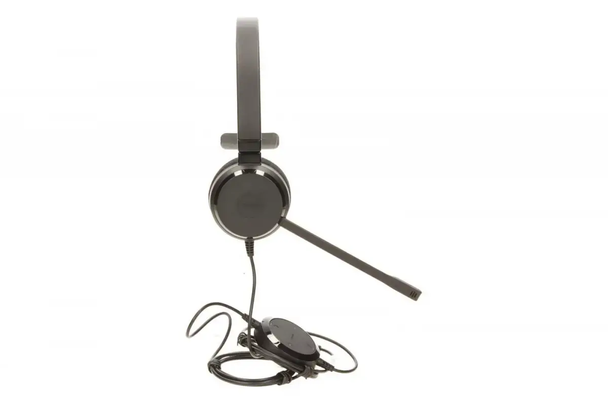 JABRA EVOLVE 20 UC Mono USB ausinė Triukšmą slopinanti USB jungtis su nutildymo mygtuku ir garsumo reguliatoriumi ant laido