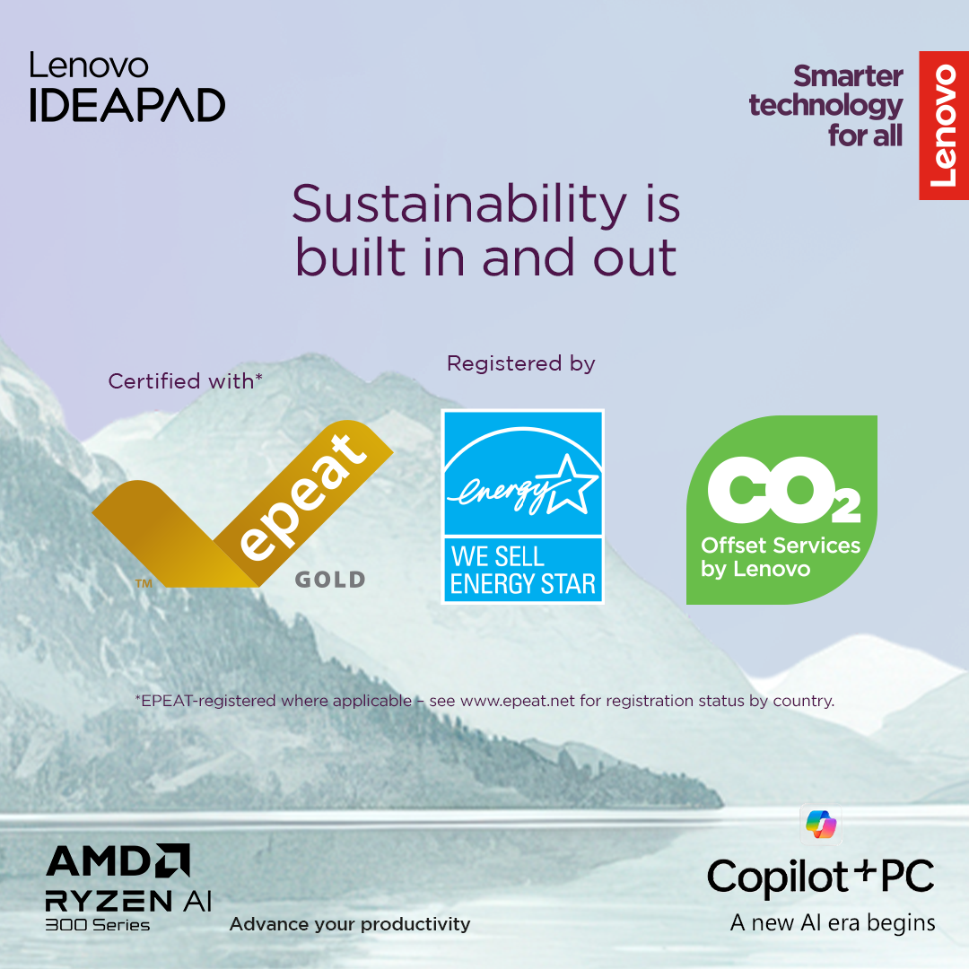 Nešiojamas kompiuteris Lenovo IdeaPad Slim 5 14ARP10, AMD Ryzen 5 7535HS (Max. 4.55GHz, 16M, 6C), 512 GB, 14 Coliai, Windows 11 Home