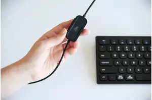 Kensington H2000 USB-C Over-Ear Headset, Wired, Office/Call center, 20 - 20000 Hz, 190 g, Headset, Black