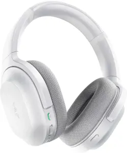 "Razer" žaidimų ausinės "Barracuda" Įmontuotas mikrofonas, "Mercury White", belaidės, per ausis, slopinančios triukšmą