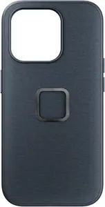 "Peak Design" dėklas "Apple iPhone 15 Pro Mobile Everyday Fabric Case", vidurnaktis