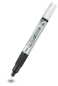 Permanentinių žymeklių rinkinys PENTEL, 4 mm, 4 vnt.