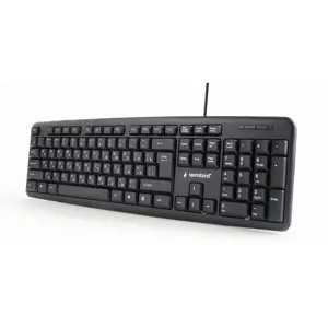 GEMBIRD KB-U-103-RU Klaviatūra Gembird KB-U-103, USB 1,4 m, standartinio dydžio, RU išdėstymo