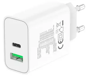 Techly IPW-USB-30WACG mobile device charger Universal White AC Fast charging Indoor