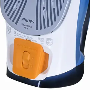 Philips 7000 series DST7020/20 HV Steam Iron Louros/Cotton Blue, Steam iron, SteamGlide Plus soleplate, 2 m, 250 g/min, Blue, 50 g/min