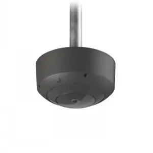 UBIQUITI BLACK TAMPER-RESISTANT JUNCTION BOX FOR THE AI 360 THAT ENHANCES MOUNTING DURABILITY AND E…