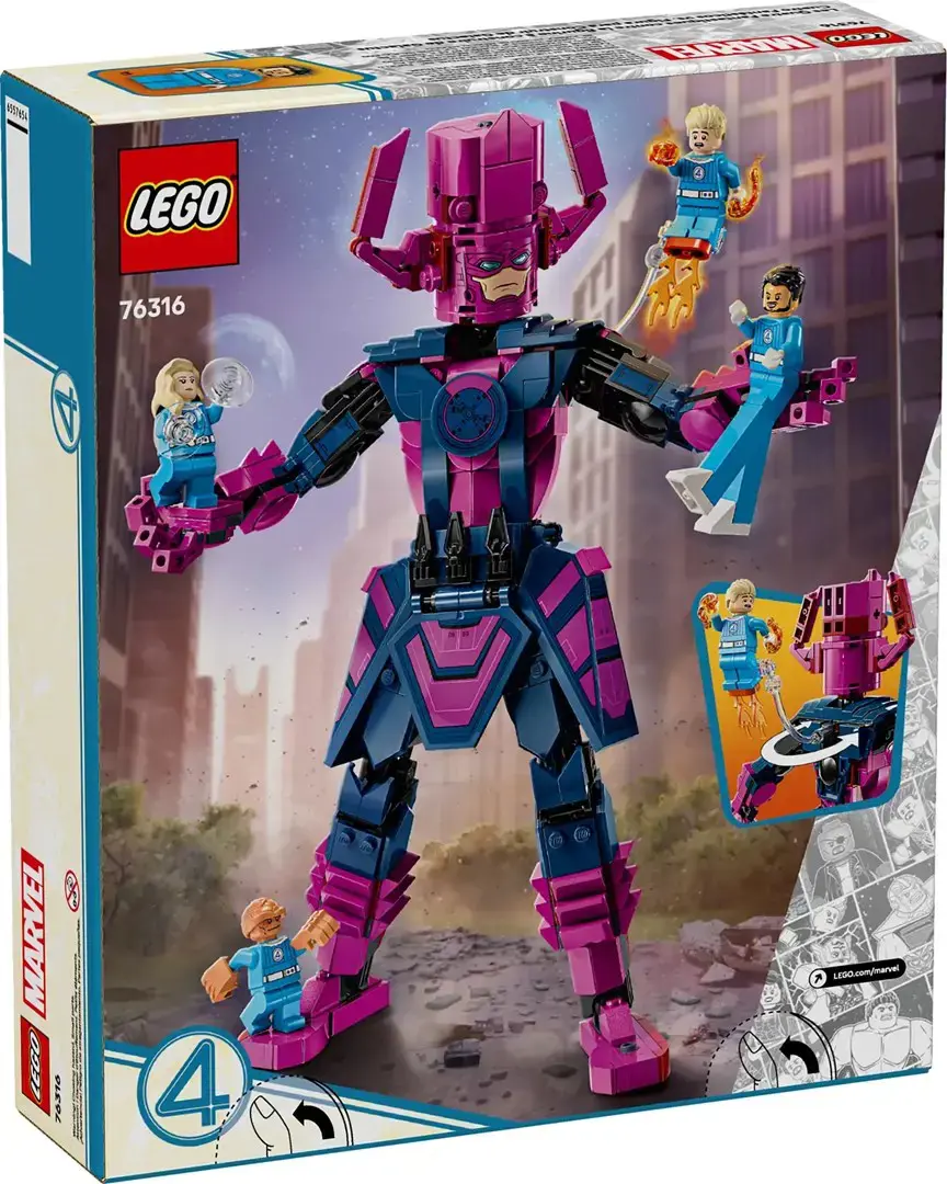 LEGO MARVEL 76316 Fantastic Four vs. Galactus Construction Figure