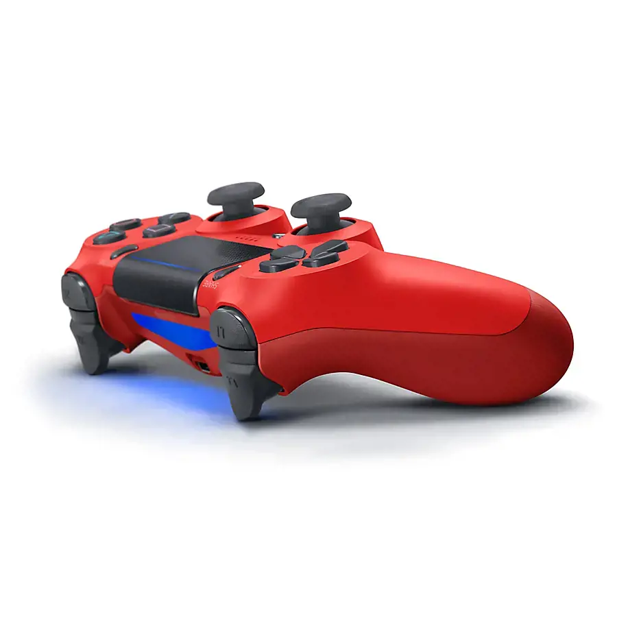 "Sony DualShock 4 V2 Magma Red", žaidimų kilimėlis, "PlayStation 4", D-pad, Pagrindinis mygtukas, Pasirinkimo mygtukas, Bendrinimo mygtukas, Pradžios mygtukas, Analoginis / skaitmeninis, Įvairus, Laidinis ir belaidis
