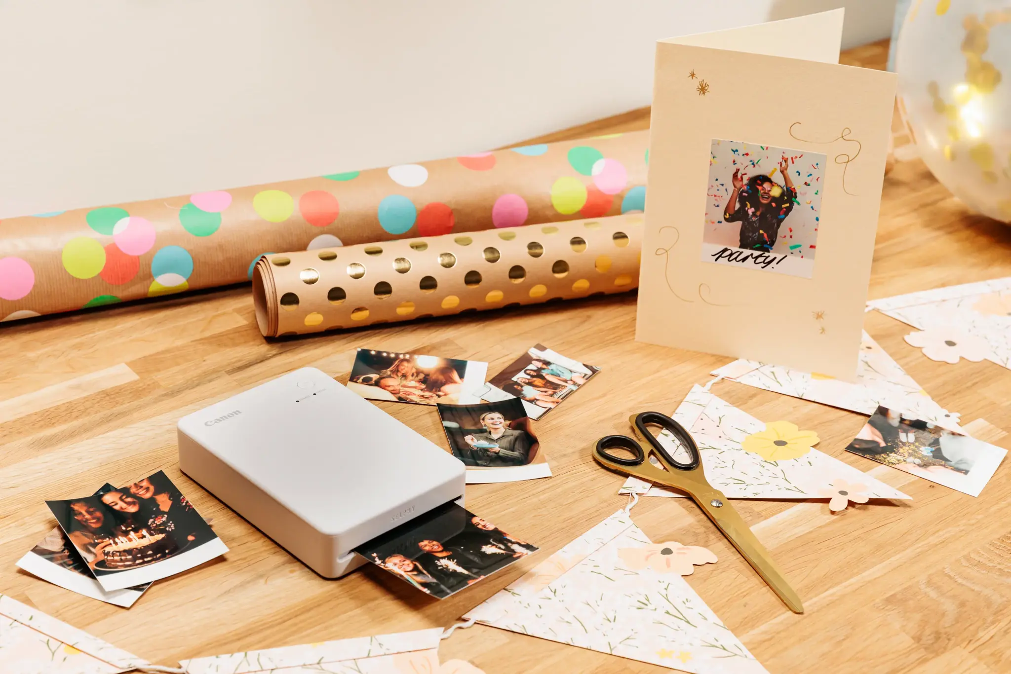Canon SELPHY QX20 WH, Dye-sublimation, 287 x 287 DPI, 2.8" x 3.3" (7.2x8.5cm), Wi-Fi, Direct printing, White