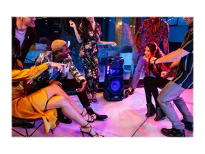 "Sony" MHCV43D, Namų garso mikrosistema, juoda, FM, CD, CD-R, CD-RW, DVD, DVD-R, DVD-RW, 0,5 W, 349,5 mm