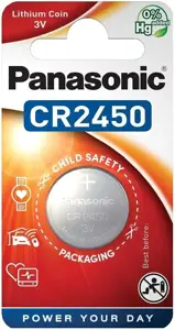 Panasonic lithium battery CR2016 - 1 pcs blister