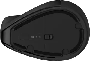 HP 920 ergonomiška belaidė pelė, dešinioji ranka, vertikali konstrukcija, "Bluetooth" + A tipo USB, 4000 DPI, juoda