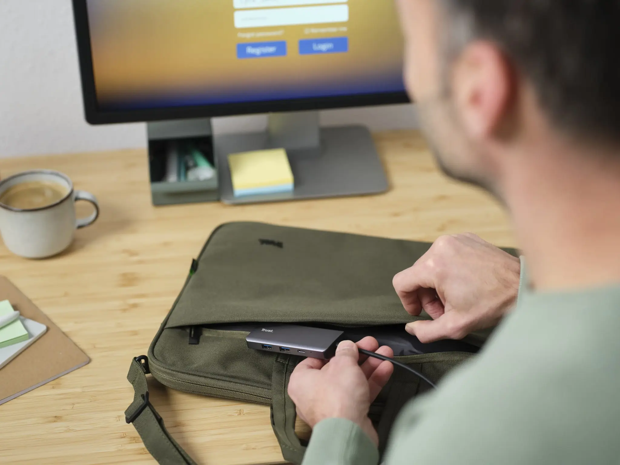 "Trust Dalyx", C tipo USB, USB 2.0, 1000 Mbit/s, 60 Hz, 3840 x 2160 pikselių, sidabrinė