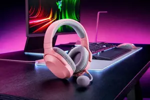 RAZER "Barracuda X 2022" ausinės - kvarco rožinės spalvos
