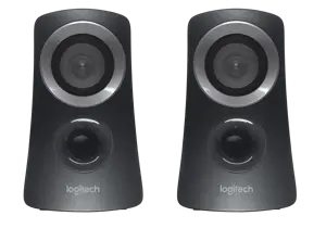 LOGITECH Z313 garsiakalbiai 2.1 juodi