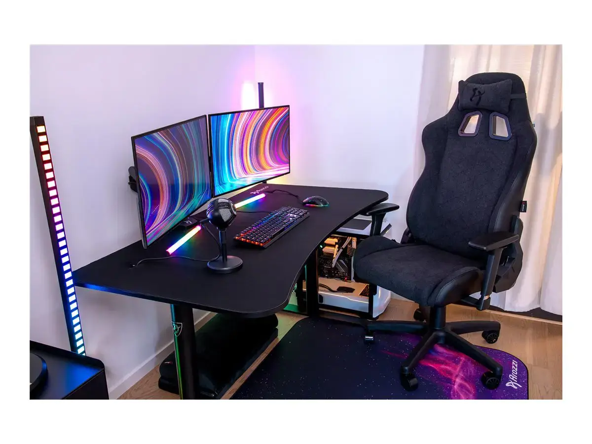 Arozzi Gaming Desk | Arena Medium | Pure Black