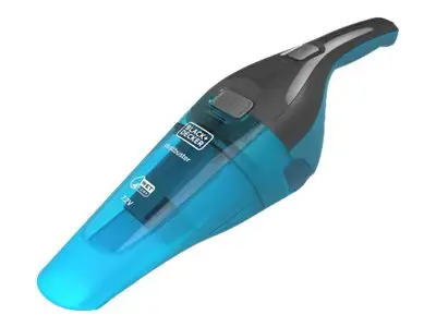"Black & Decker" rankinis dulkių siurblys WDC215WA mėlynas, titano spalvos, be maišelio